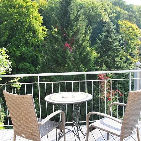 شقة Stadt- Naturnah, Traumblick Und Balkon بادن بادن